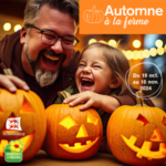 Journées portes ouvertes de l'automne à la ferme du 19 octobre au 10 novembre !